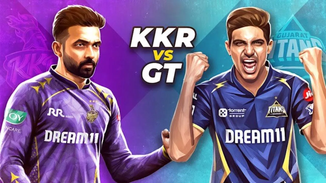 GT vs KKR gill match