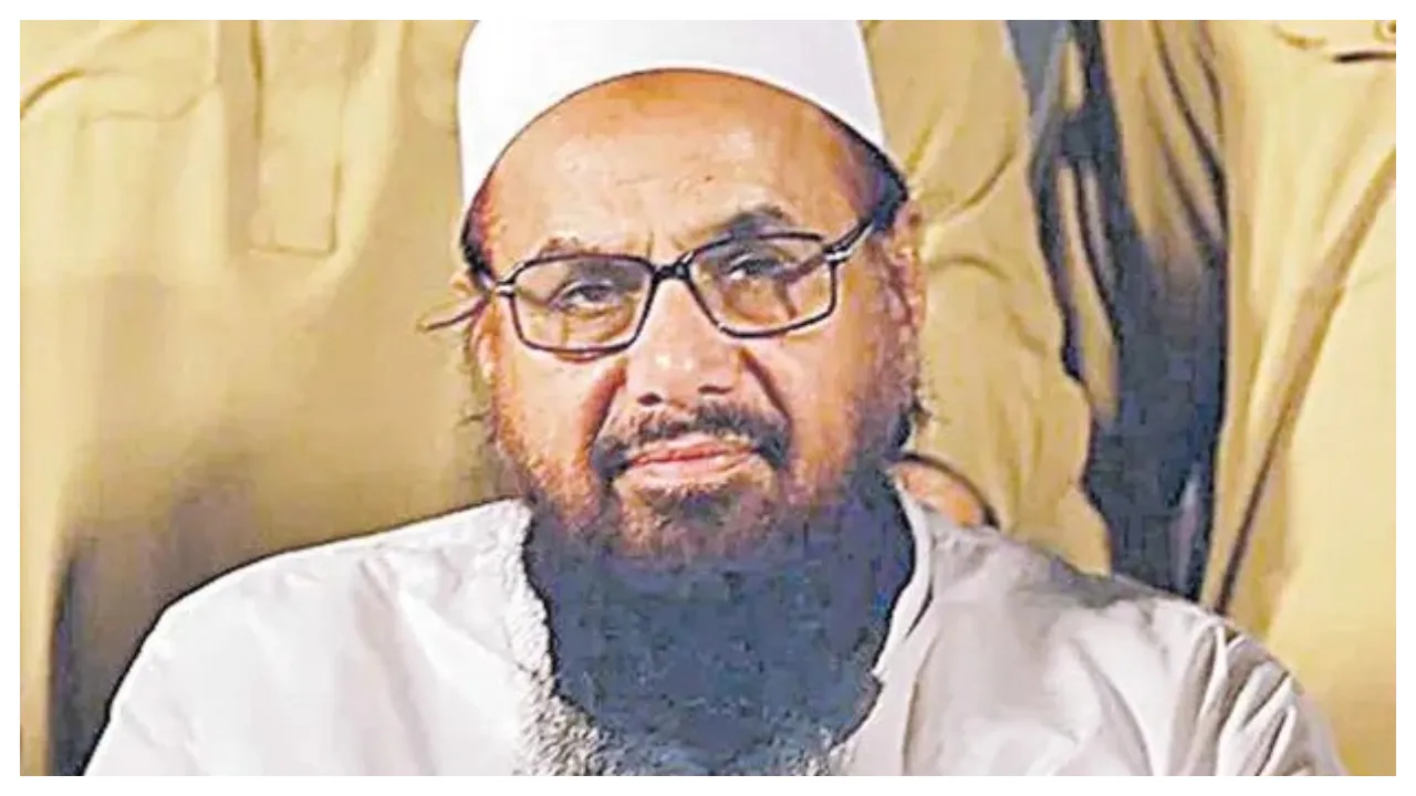 Heavy Security to Hafiz Saeed 