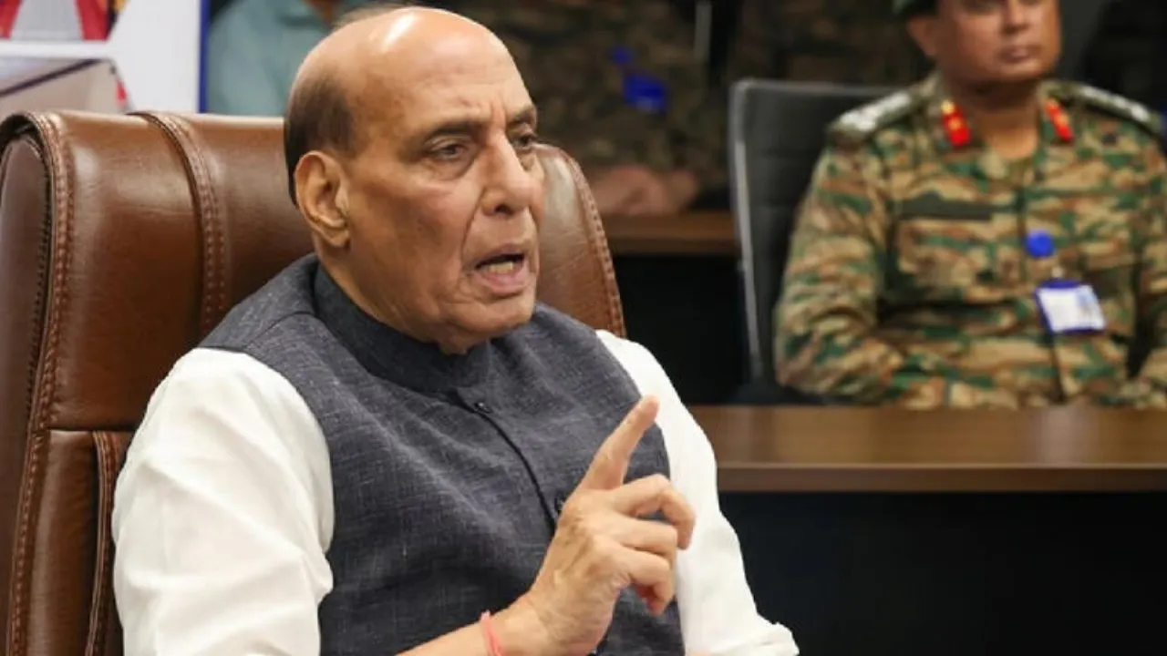 Defence Minister Rajnath Singh