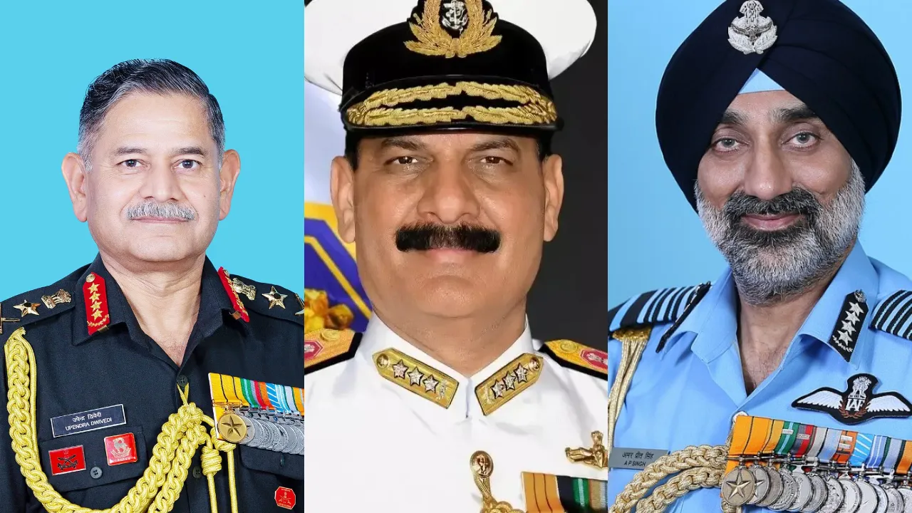 Upendra Dwivedi, Admiral Dinesh K Tripathi, Amar preet singh