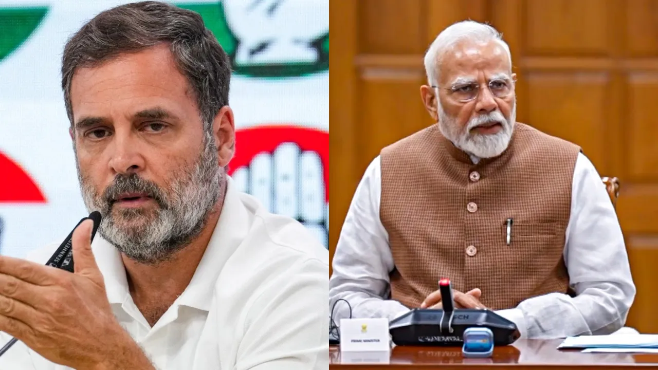 Rahul gandhi and PM Modi