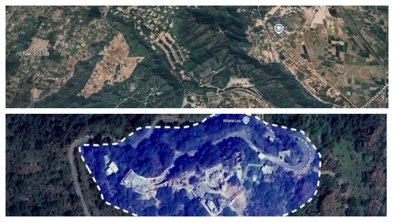 Kirana Hills in Pakistan