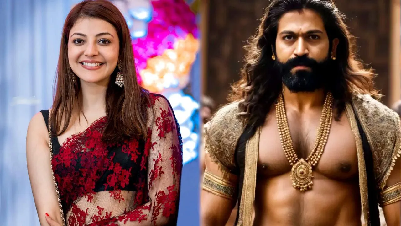 Kajal as Mandodari in Yash Ramayana