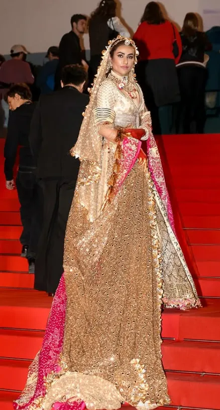 Ruchi gujjar at 78th cannes film festival 