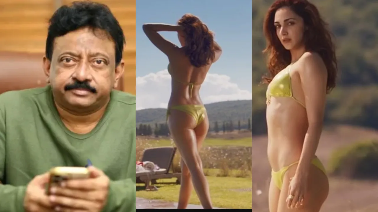 rgv vulgar post on Kiara look in war 2 