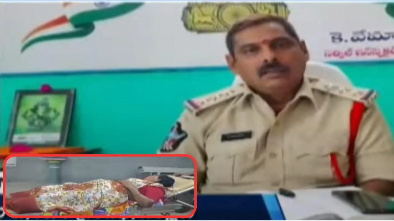 Nellore CI Vemareddy Harassment woman Suicide attempt