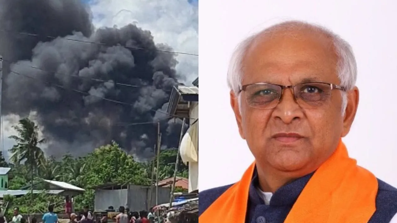 Gujarat CM Bhupendra Patel Responds on Air india plane crash in Ahmadabad 