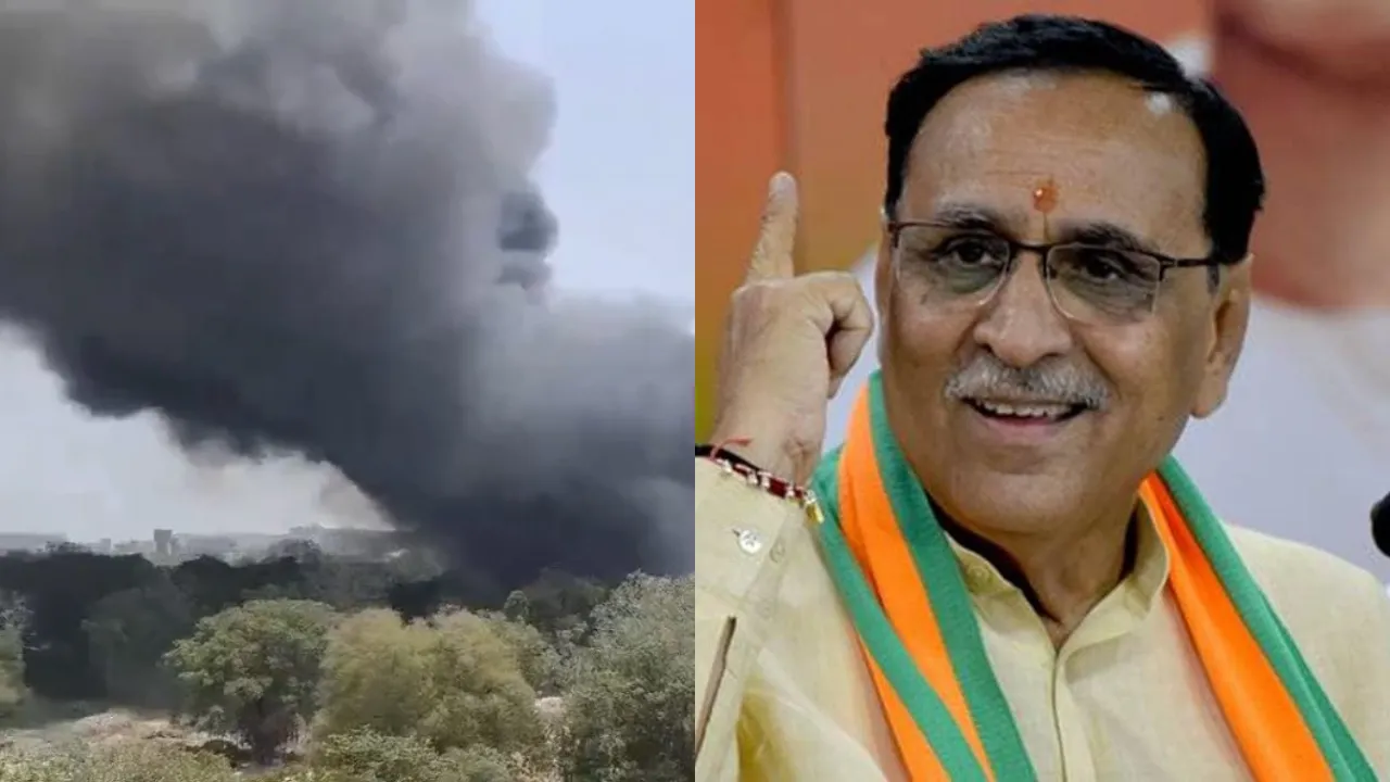 Former Gujarat CM Vijay Rupani On Board Flight To London