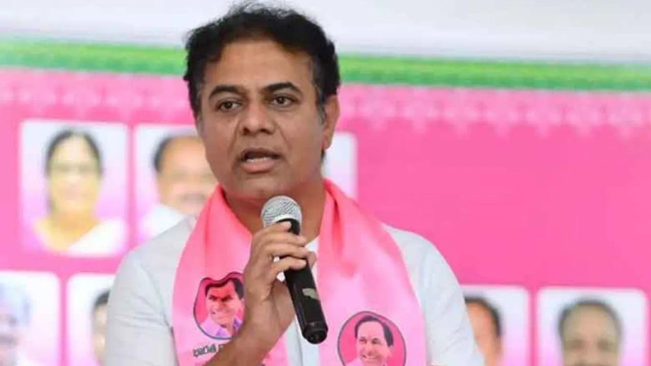 Case registered against BRS working president KTR