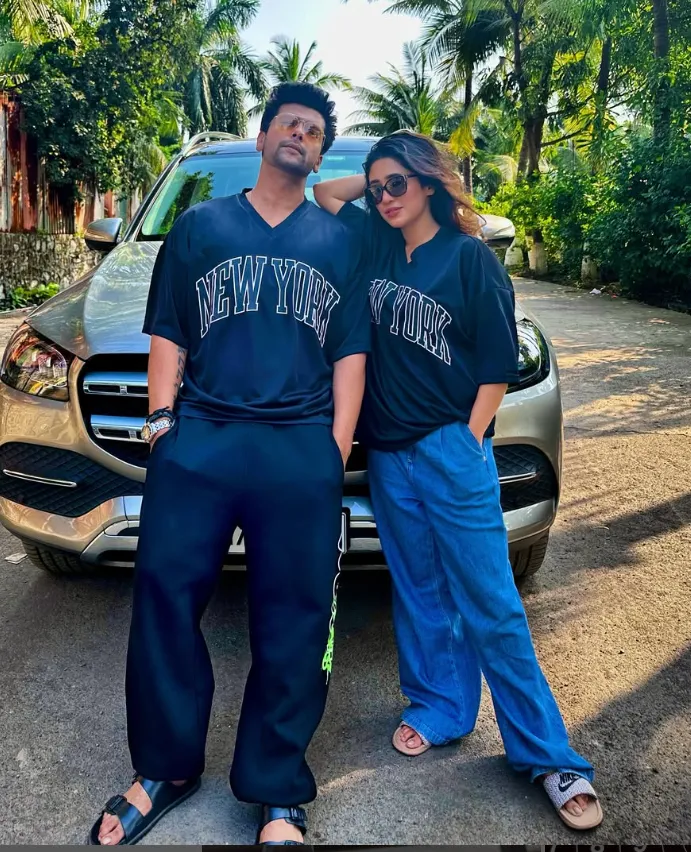 Kushal Tandon with Shivangi