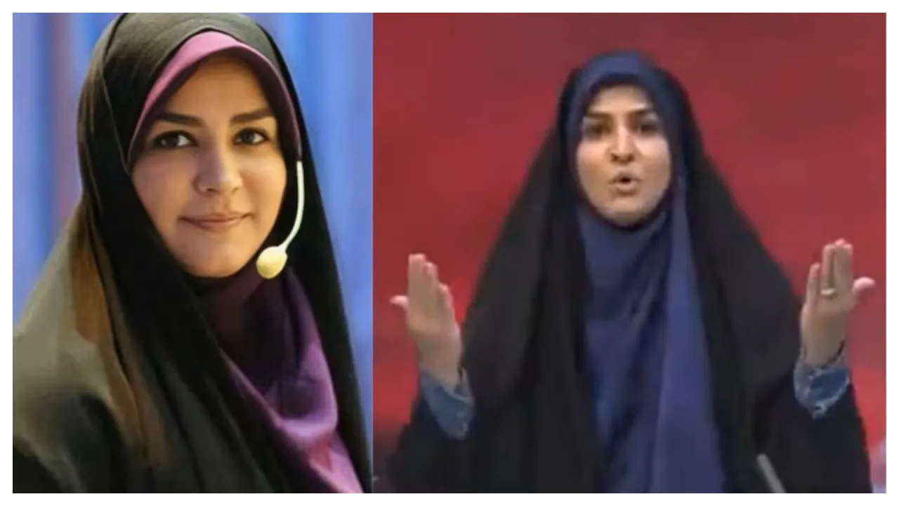 Iranian anchor Sahar