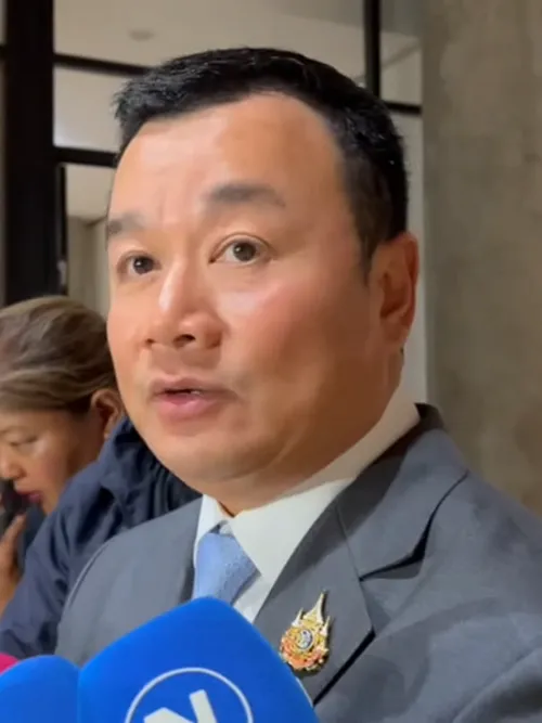 Sorawong Thienthong, Minister of Tourism and Sports