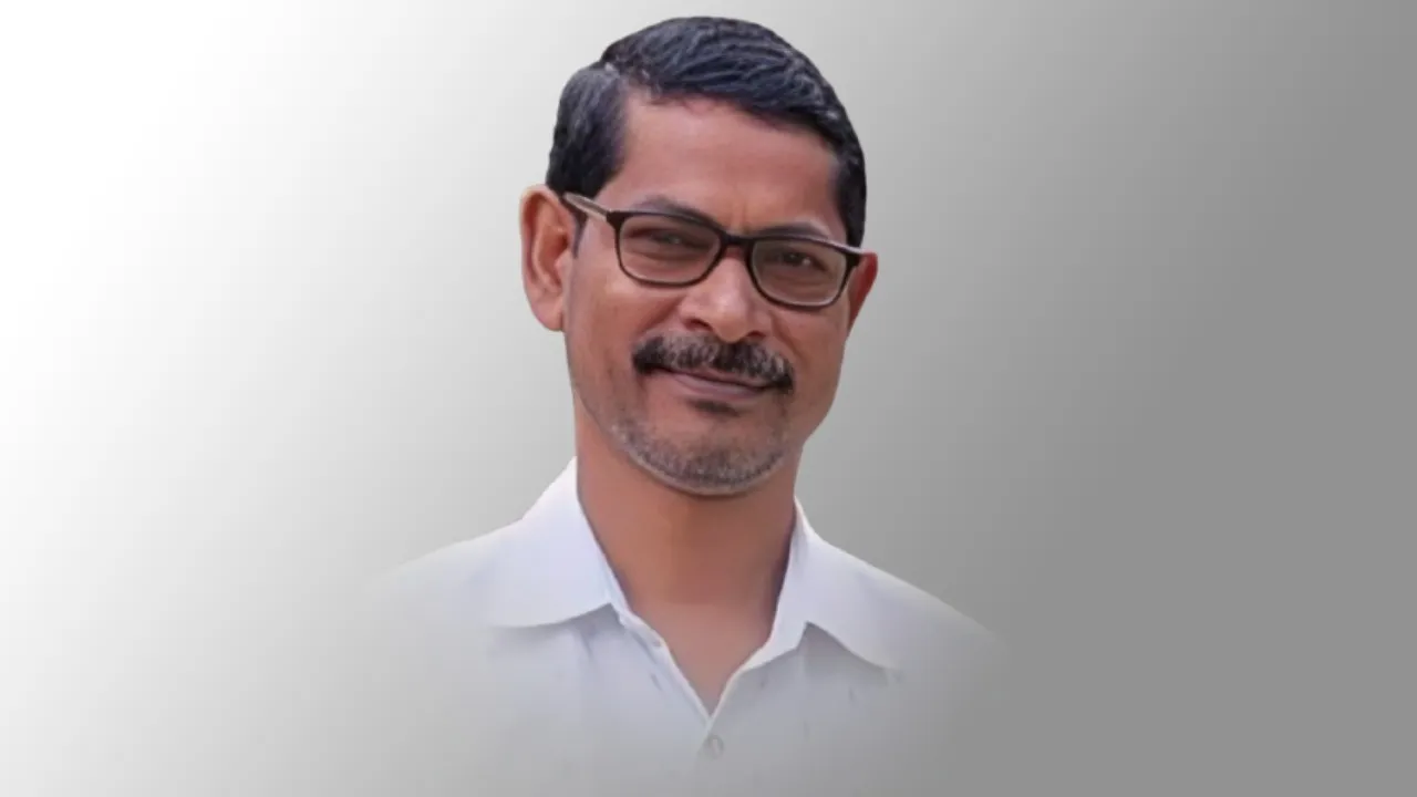 Junior engineer Sahadeb Behera. 