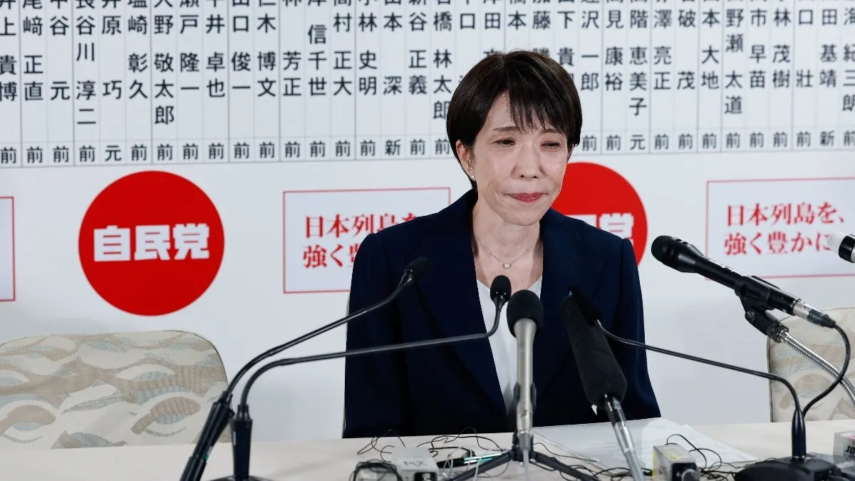 जापान की PM सानाए ताकाइची. (Reuters photo)