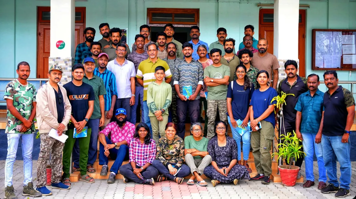 bird survey team