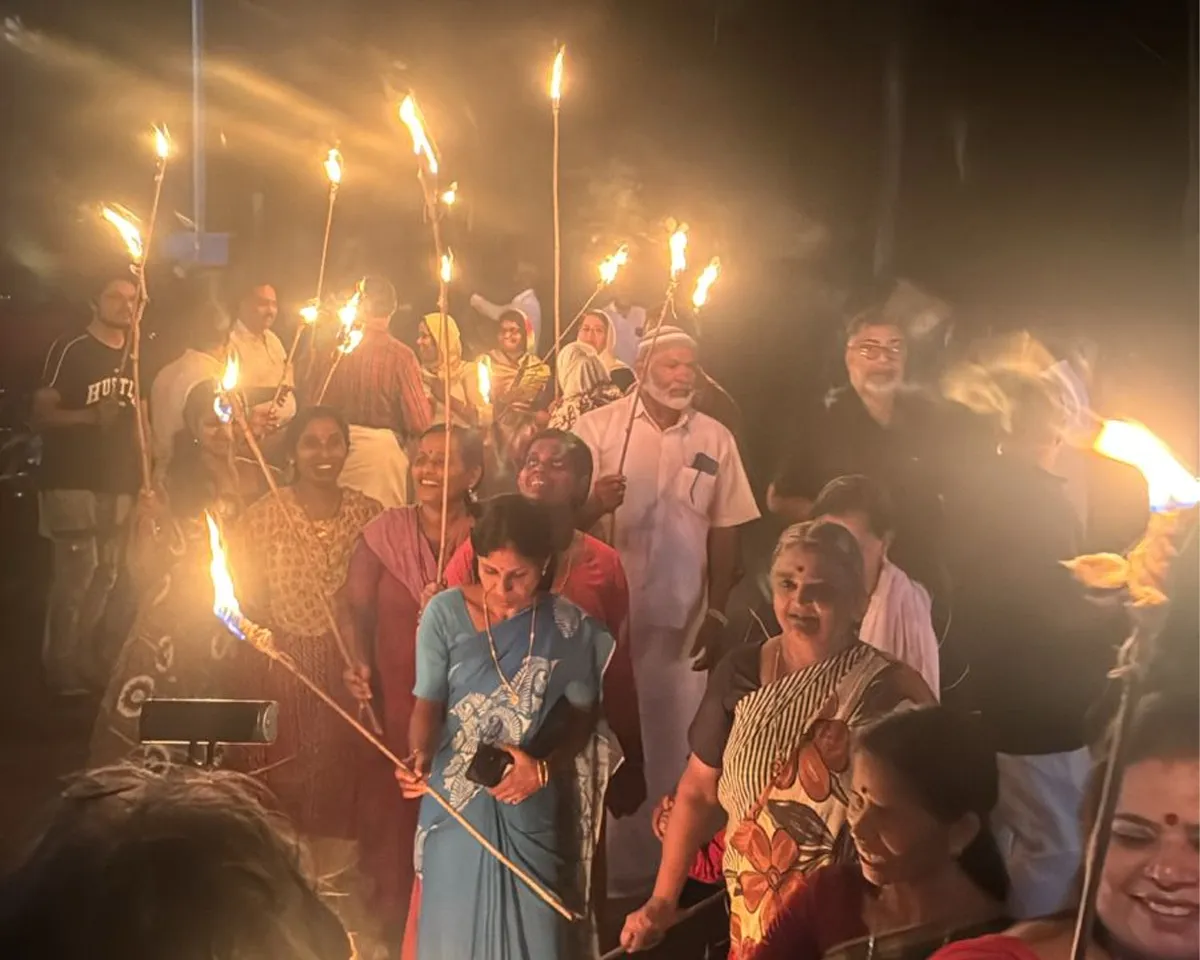 night march