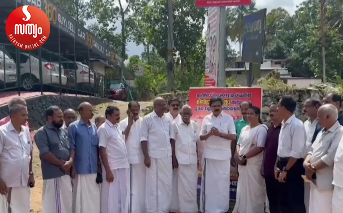 high mast light inauguration jose k mani