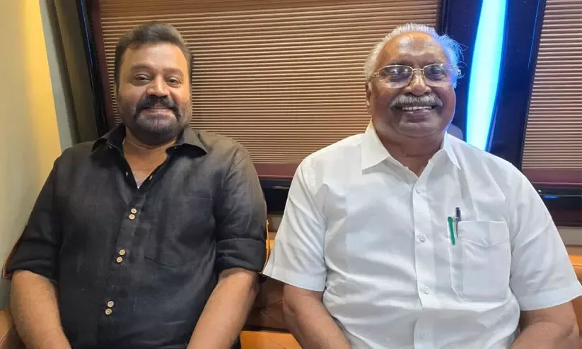 കടുവാക്കുന്നേൽ കുറുവച്ചനായി സുരേഷ് ഗോപി; 'ഒറ്റക്കൊമ്പൻ' രണ്ടാം ഘട്ട  ചിത്രീകരണം ആരംഭിച്ചു | Ottakomban second phase of shooting begins |  Madhyamam