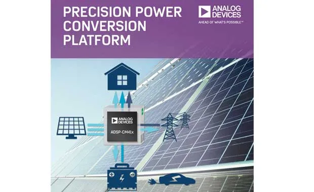 Analog Devices unveils ADSP-CM41x and ADSP-CM40x mixed-signal control processors 