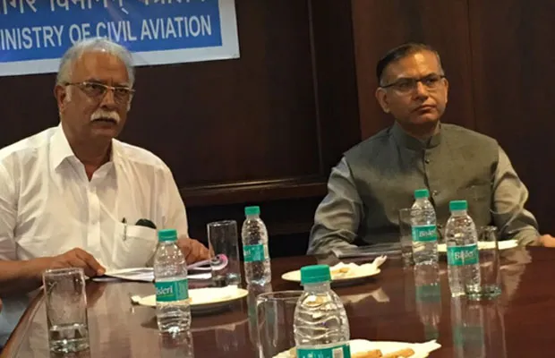 Union Minister of Civil Aviation Ashok Gajapathi Raju 