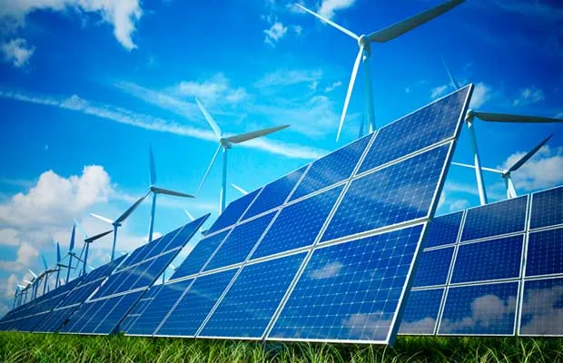 solar power and wind energy 