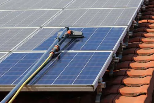 Cleaning Solar Panels