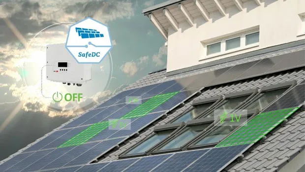 solaredge safe dc