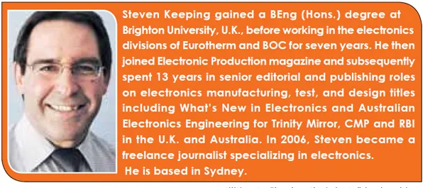 Steven Keeping gained a BEng (Hons.) degree at Brighton University, U.K