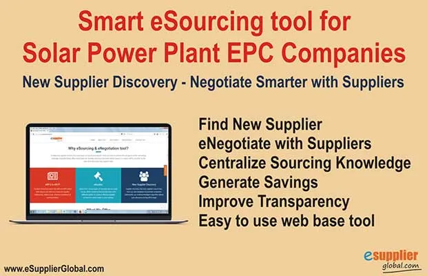 AI Powered eSourcing Tool