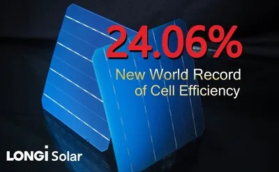 LONGi Solar Bifacial Mono-PERC Solar Cell
