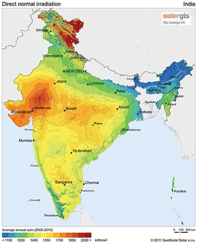 DNI Map of India