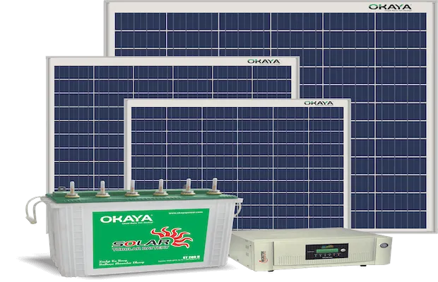 Okaya Solar Power Generation System