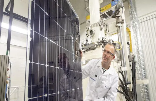 Solar Panels Heat and Electricity