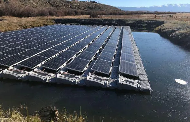 Floating Solar Plant