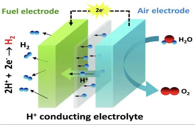proton conducting fuel cell