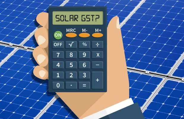 GST on Solar Sector
