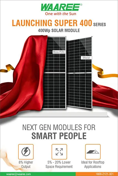 Waaree 400 Wp Modules