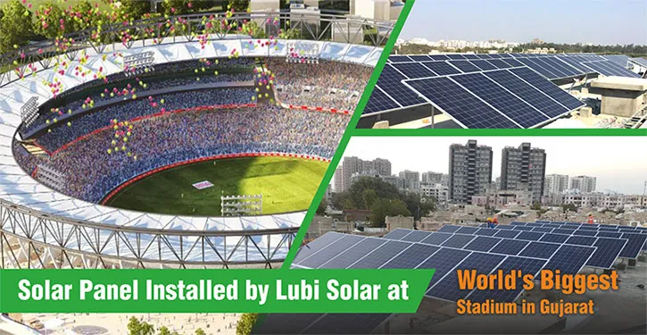Largest Cricket Stadium to Go Solar energy with Lubi