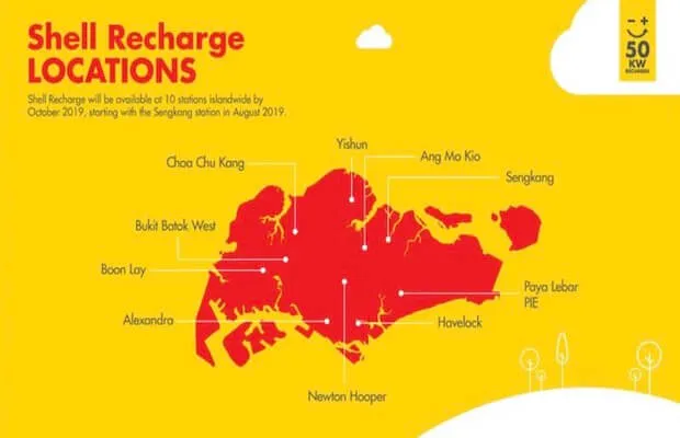 Shell EV Singapore