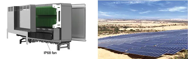 High protection rating and low internal temperature
