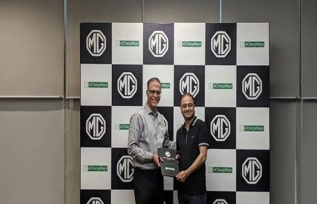 MG Motor eChargeBays EV Charging