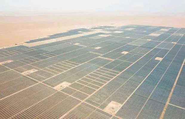 Huawei large-scale ground PV plant in Saudi Arabia