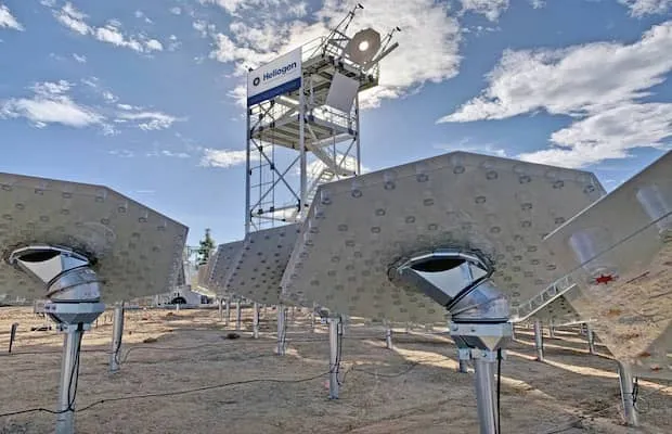 Heliogen Concentrated Solar Award