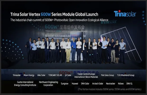 Trina Solar 600W Modules