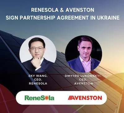 ReneSola Avenston Partnership