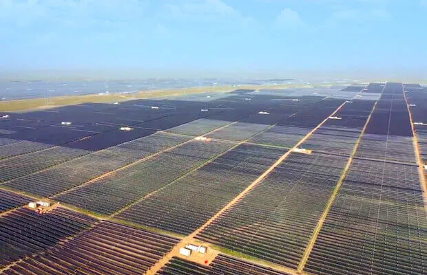 China's Largest Solar Plus Storage Project