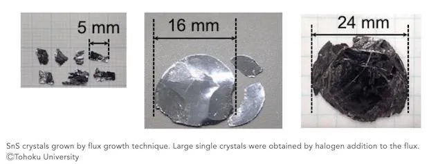 Tin Monosulfide Cells