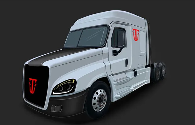 Triton-EV Debuts Fully Electric 18-Wheeler Semi Truck