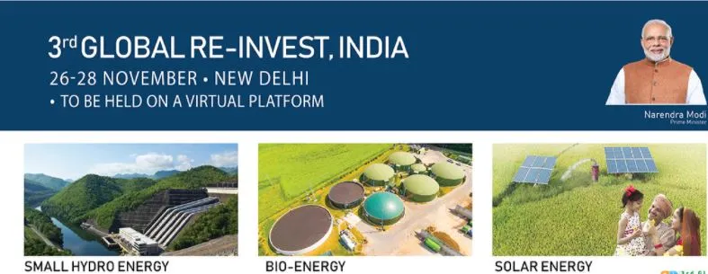 3rd global RE-INVEST, India