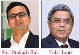 shri prakash rai and tulsi tanti